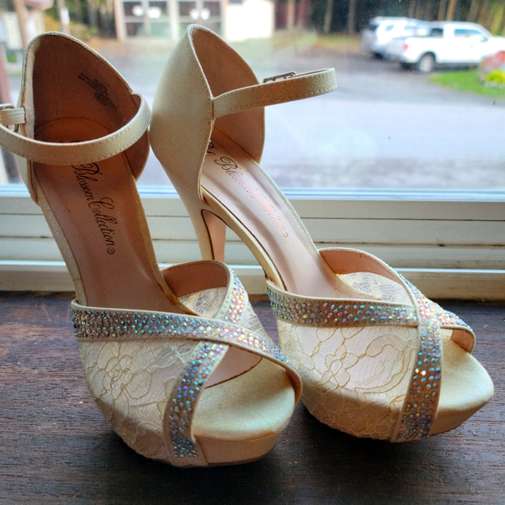 De Blossom Collection Open toe heel